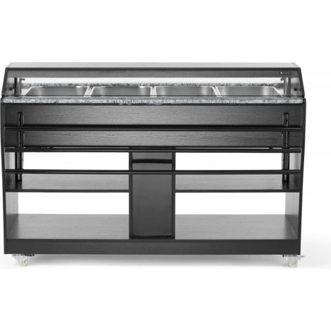 Buffet chauffant - 76x152xH137 cm - Hendi