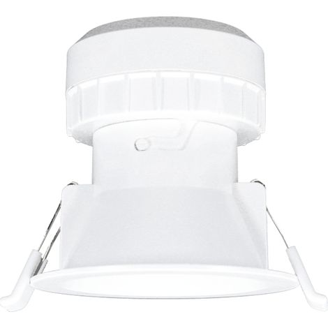Faretto LED da incasso Pulcom R 8W 38º con tecnologia CCT Switch 2700K/3200K/4000K, finitura Bianco Opaco per interni - Beneito & Faure