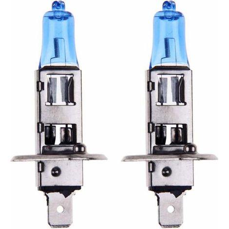 Lampadina per auto h1 55 watt 12 volt luce bianca o calda lampadina alogena di ricambio