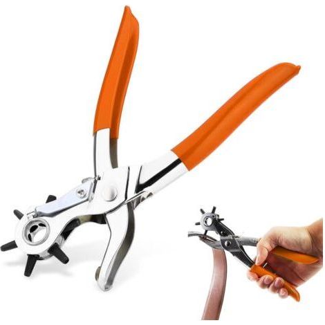 Professional Leather Hole Punch - With Ruler for Belts/Watches (1/5)