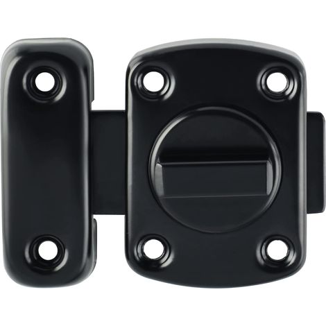 Verrou de Porte Bouton/Cylindre, en Acier Inoxydable, Verrou de sécurité pour porte, en Acier Inoxydable, Loquet Verrou de Porte de Salle de Bain (1/5)
