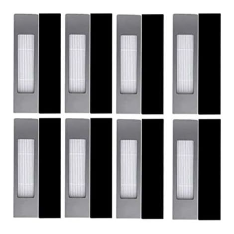 YMYNY Ersatzfilterset für Staubsauger Ecovacs Deebot OZMO 920 950 T5 T8 AIVI (Farbe: Schwarz und Weiß) (1/5)