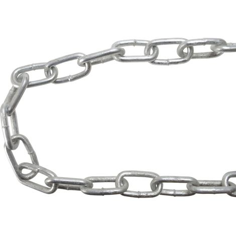 Faithfull Galvanised Chain Link 3mm x 30m Reel