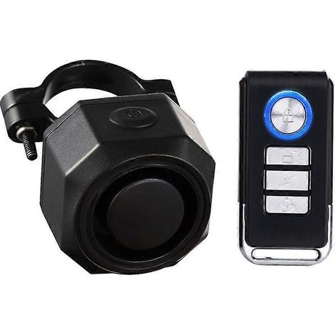 Alarma inalámbrica para motocicleta, alarma antirrobo para coche, inducción, resistente al agua, 110 dB, LED, recargable. (1/5)
