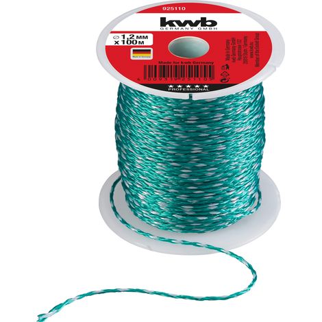 Cuerda marcador kwb 925110 nylon 1.2 mm 100 m
