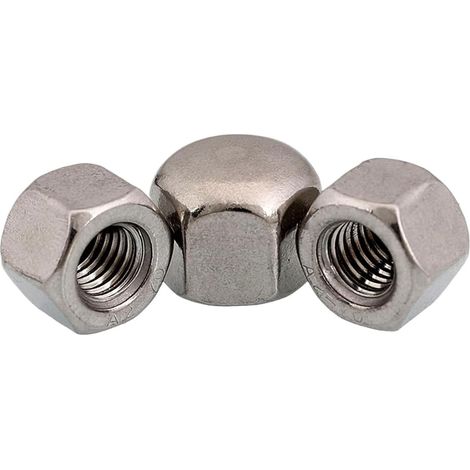 1 pc/10 pcs M3 M4 M5 M6 M8 M10 M12 M14 M16 Écrou aveugle (1/5)