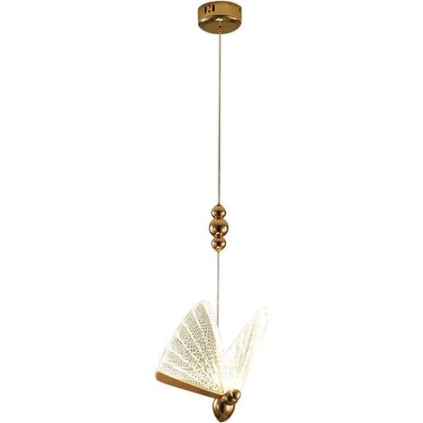 Lustre papillon moderne et épuré, lampe de salle à manger, lampe de bar, lampe de chevet, éclairage papillon, lustre d'escalier duplex (1/5)