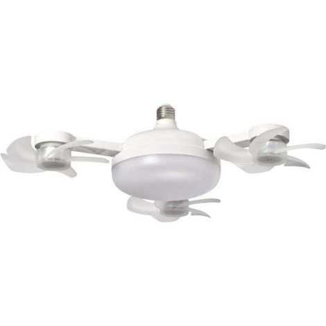 LED-Deckenventilator mit Fernbedienung, einstellbarer Helligkeit und effizienter Luftzirkulation für den Heimgebrauch (drei Köpfe). (1/5)
