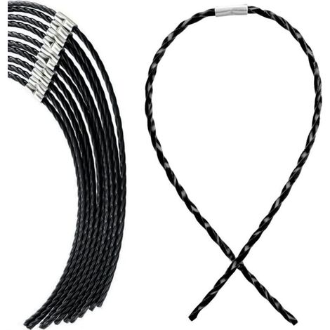 RHG Lot de 10 Fil Extra Résistant Bosch F016800431 pour débroussailleuse AFS 23–37 bobines de fil pour débroussailleuse AFS 23-37, 37x3,5 mm