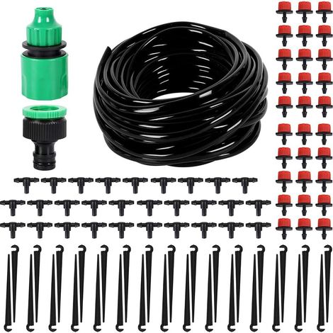 25M Kit Arrosage Goutte à Goutte, Système d'irrigation Automatique, Paysage et Pelouse (1/5)