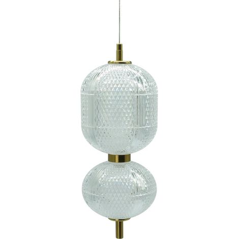 Suspension LED 30W double boule or Amerilla II IdeaLED (1/5)