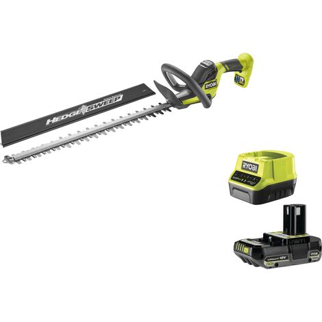 Ryobi RY18HT55A-0 Heckenschere 18 V ONE+ Akku 55 cm 24 mm 1350 U/min Kit 2,0 Ah (1/3)
