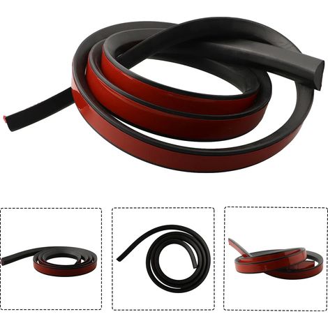 (black 200cm)1pcs Bathroom Water Stopper Silicone Retaining Strip Water Shower Dam Flood Barrier Dry And Wet Separation Blocker (1/4)