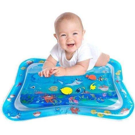 tapis D'eau Pour Bb 6650cm - Motif Requin, Tapis Gonflable Pour Aquarium, Centre D'activits Pour Enfants - Motif Marin (1/5)