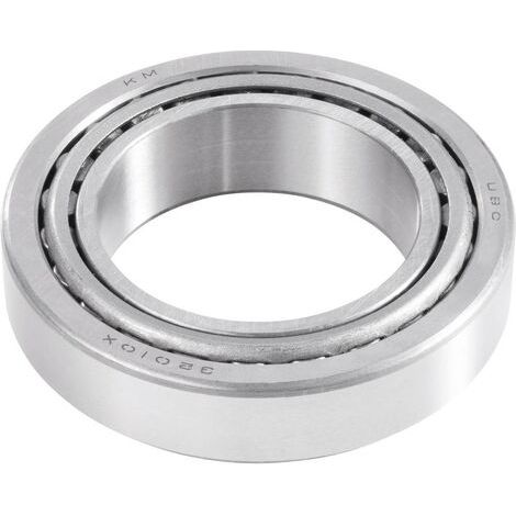 Roulement à billes rangée simple rouleaux coniques Ø int. Ø ext. 39.878 mm régime 9500 tr/min UBC Bearing LM11749/LM117 (1/5)