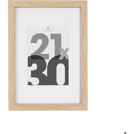 Cadre photo bois "Eva" bois 21x30cm - Atmosphera Créateur d'intérieur (1/5)