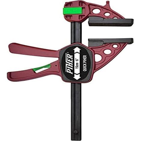 1 - Serre-joint - Accessoire De Serrage - Réversible Et Rapide - Pour Menuiserie Et Bricolage - Noir - 60x15 cm (1/5)
