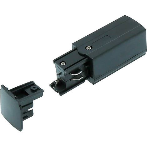 Connecteur et fiche pour rail triphasé Noir - Ledme - LM3223 (1/2)