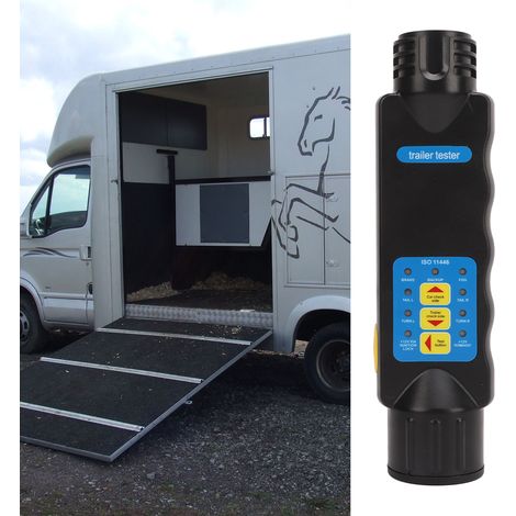 12V 13-poliger Stromkreistester für Anhänger, Wohnwagen, Pferdeanhänger, Fahrradträger usw. (CP-0997) (Batterien nicht im Lieferumfang enthalten) (1/5)