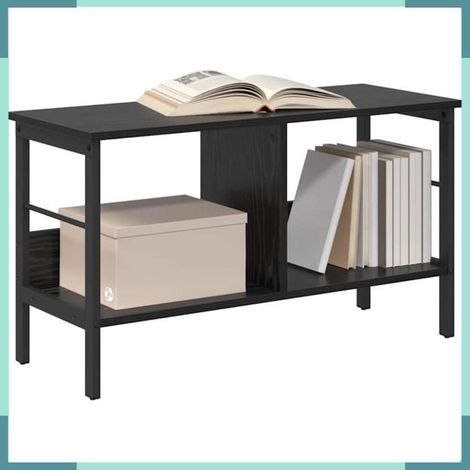 Étagère - 884000 - Chêne noir - Bois d'ingénierie - 82 x 32 x 47 cm (1/5)