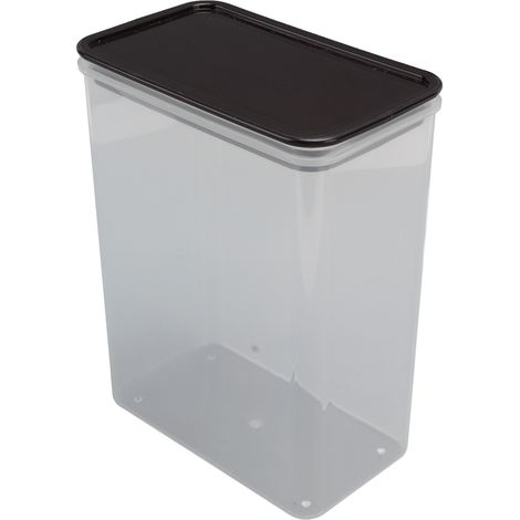 Boîte de conservation alimentaire transparente et hermétique pour grains de café, céréales, riz, noix, L 1000 ml (1/5)