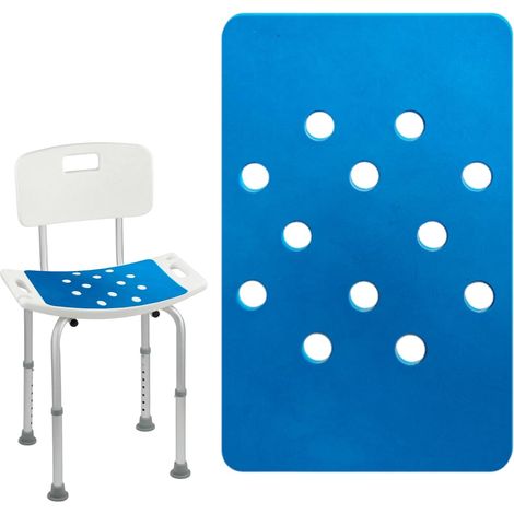 Coussin de douche tapis antidérapant pour siège , tabouret et banc personnes âgées handicapées , l'h (1/5)