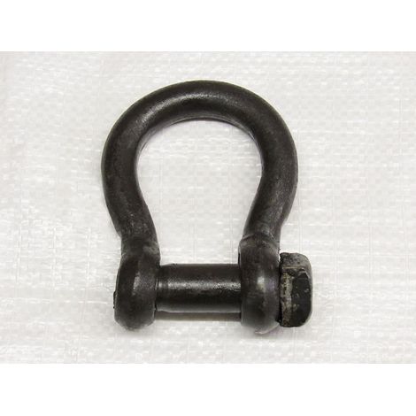 5/8" X 5/8" Self Colour Square Head Trawler Bow Shackle - Fishing Trawling Marine Commercial (1/2)