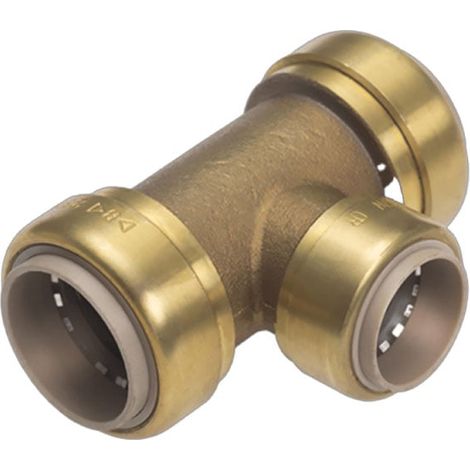 Té B Push FFF réduit à clipser Ø 22 x 16 x 22 mm - IBP Bänninger (1/4)