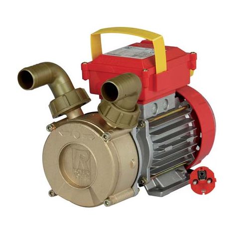 ELETTROPOMPA TRAVASO OTTONE CE ROVER 30 VOLT 230 WATT 800 LT/H 4500 H.MAX MT 20 MM 30