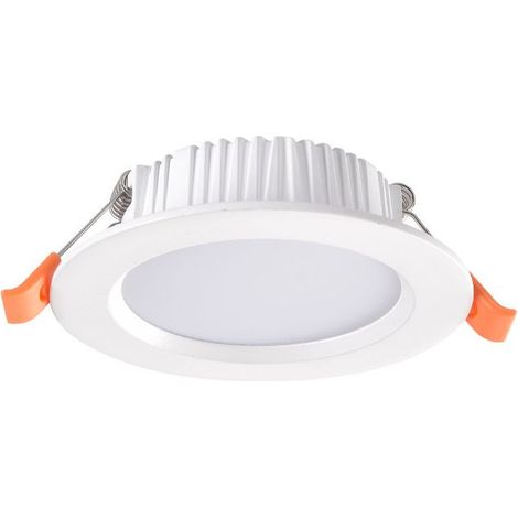 Spot Encastrable Dalle LED Ronde Extra-Plate Coupe Downlight Panel Blanc Chaud(2,5 pouces) (1/5)