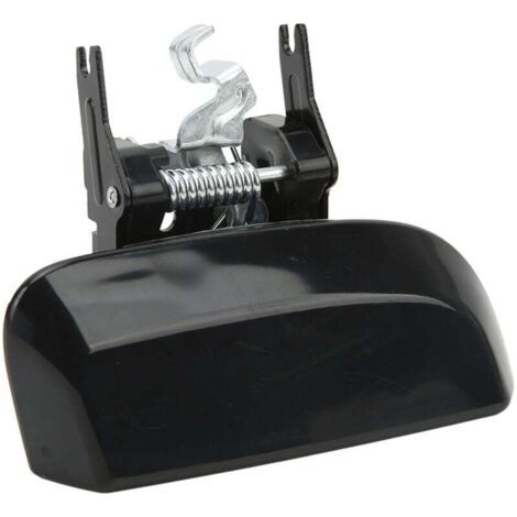 Poignée de porte extérieure arrière de voiture, ABS noir de remplacement pour PATHFINDER R51 2005 – 2012, côté arrière gauche: 82607 ZP60E (1/4)