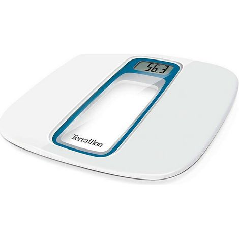 Bea5401voc-persona digital con voz - 3 ajustes de volumen - hasta 160 kg - blanco azul - Terraillon