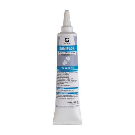 Pâte à base de Teflon pour l'étanchéité et blocage des filetages métalliques 50g SANIFLON (1/2)