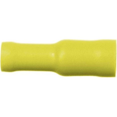 100 Connecteurs coniques jaunes 4.0 a 6.0 mm2