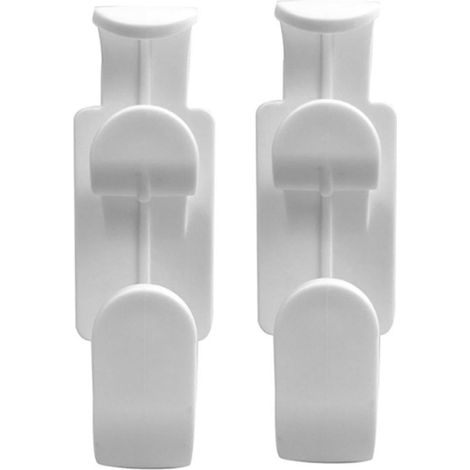 Lot de 2 supports pour tuyau CPAP, crochet pour tube et masque CPAP, support mural pour séchage au lit ou à la douche, crochet pour tuyau CPAP pour tête de lit (1/5)