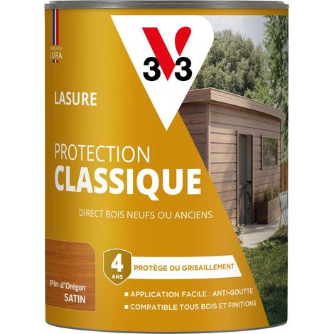 Lasure Protection Classique V33 PIN D'OR  Satin -0,75L