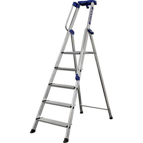 Escalera de aluminio X-step 4 peldaños