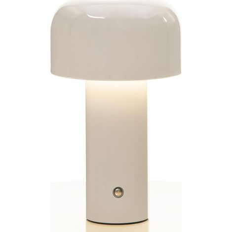 Lampe de table moderne en forme de champignon pour variateur tactile portable, veilleuse LED rechargeable avec 3 niveaux de luminosité (1/5)