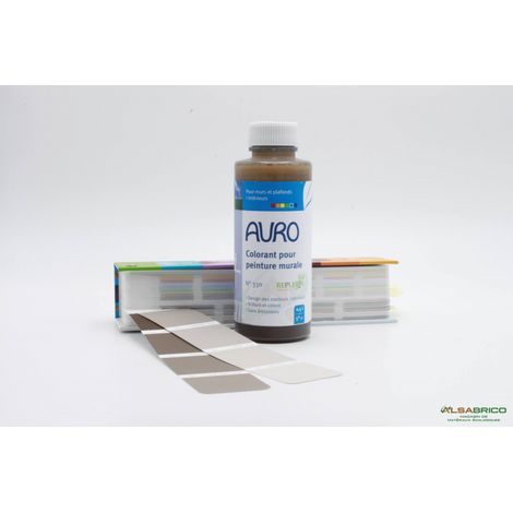 Colorant pour peinture blanche AURO n°330, Terre ombre brulée - (1/2)