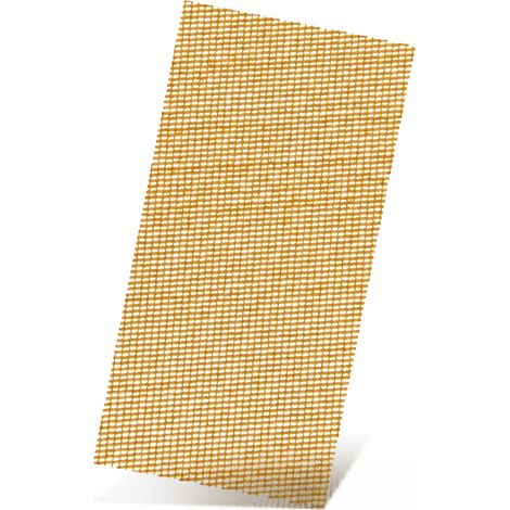 MENZER Ultranet Klett-Schleifgitter, 230 x 115 mm, f. Schwingschleifer, Weißes Edelkorund (25 Stk.) K80 (1/5)