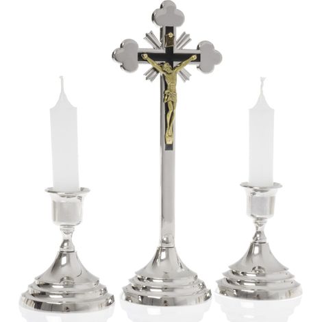 Set tradizionale di canti natalizi in argento da 22 cm (1/4)
