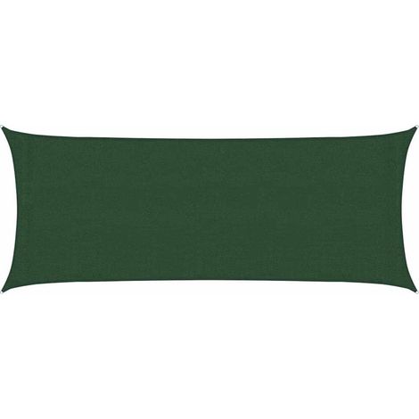 Maison Exclusive - Sonnensegel 160 g/m² Dunkelgrün 2x4,5 m HDPE (1/5)