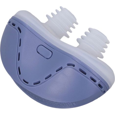 Elektrisches Anti-Schnarch-Gerät für leichteres Atmen und besseren Schlaf – ergonomische Lösung gegen Schnarchen (blau) (1/5)
