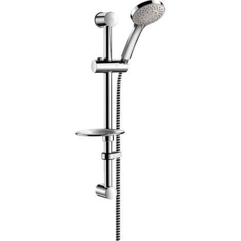 Ensemble de douche Delabie avec 5 types de jets et barre de douche D25mm