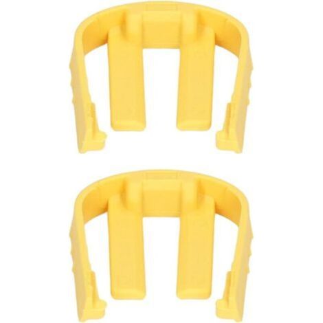 2Pcs Connecteurs Rapides de Clip C, Clip C de Remplacement de Déclencheur de Nettoyeur Haute Pression pour Karcher K2 K3 K7 Déclencheur de Nettoyeur Haute Pression de Voiture(Jaune)