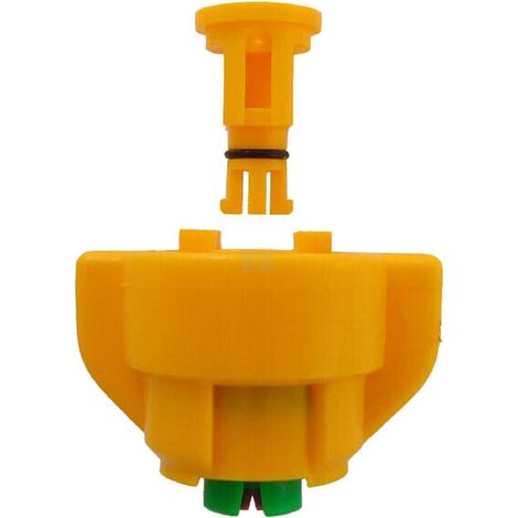 Ugello per iniezione d'aria TD 60° 02 giallo/verde ceramica Agrotop AGROTOP TD6002