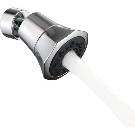 360-Grad-Schwenk-Luftsprudler für Wasserhähne, 2 einstellbare Modi, wassersparend (1/4)