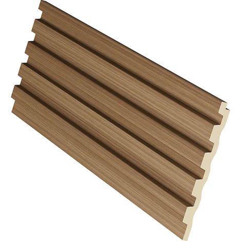 Pannello da parete 3D Set da 3,71m² Colore Legno naturale - Lotto di 8 pezzi - TATIANA (1/5)