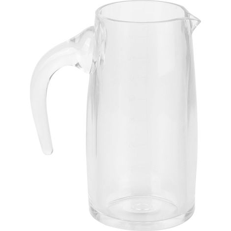 Bouteille en acrylique transparent 200ml, pichet à jus, carafe à vin, récipient pour boissons, cruche pour bar et maison (1/4)