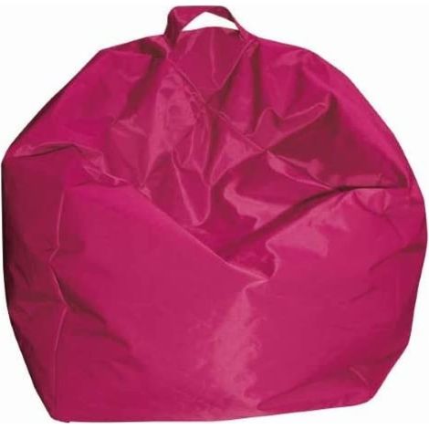 King Home Pouf Comodone 65x62h cm sfoderabile fucsia